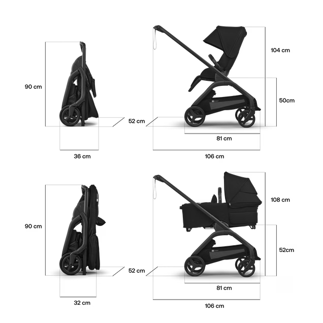 BUGABOO - Poussette DRAGONFLY Plus