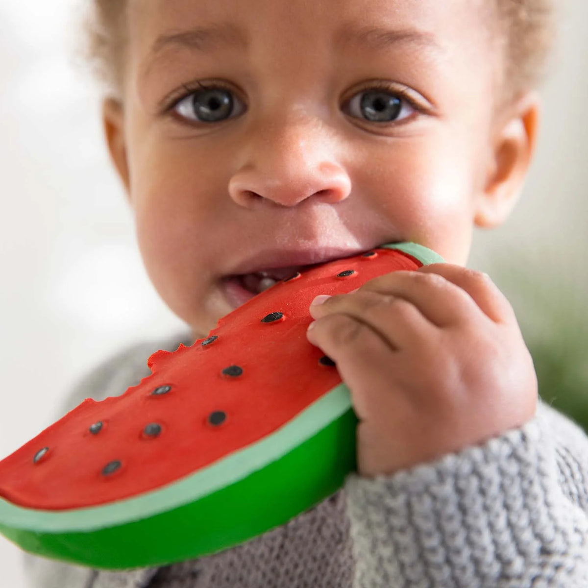 Wally the Watermelon Anneau Dentition Bébé - OLi & CAROL