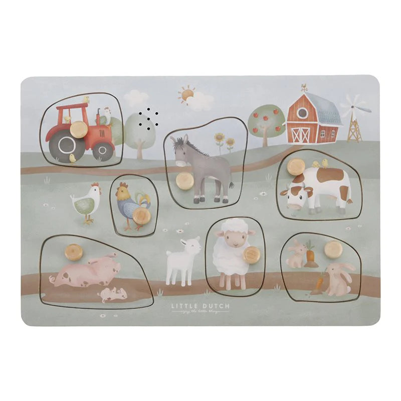 LITTLE DUTCH - Puzzle sonore Little Farm