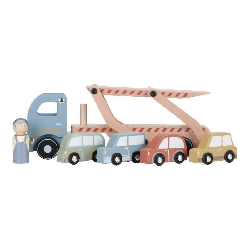 LITTLE DUTCH - Camion dépanneuse en bois