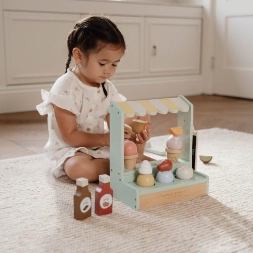 LITTLE DUTCH - Stand de glace multicolore