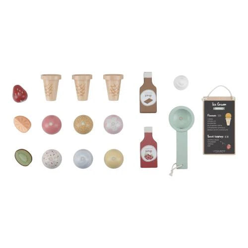 LITTLE DUTCH - Stand de glace multicolore