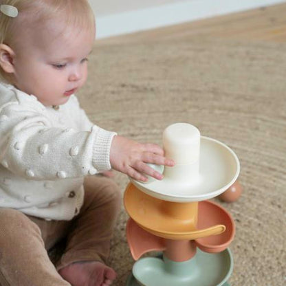 LITTLE DUTCH - Tour en spirale Multicolore