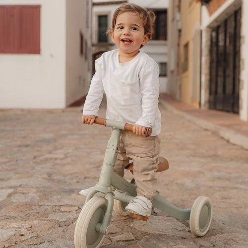 LITTLE DUTCH - 4 en 1 tricycle vert