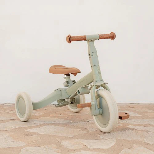LITTLE DUTCH - 4 en 1 tricycle vert