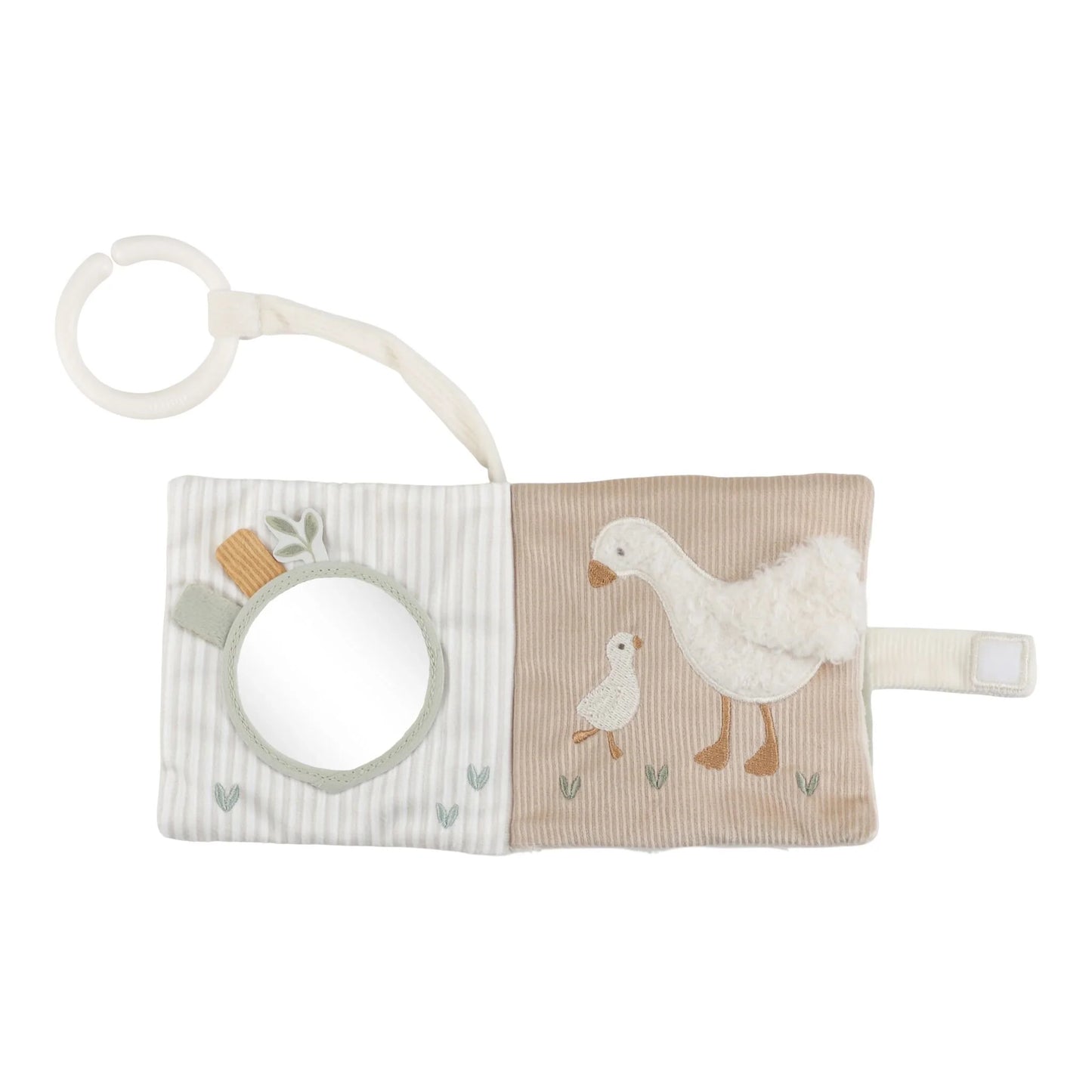 LITTLE DUTCH - Livre de poussette Blanc Newborn Naturals