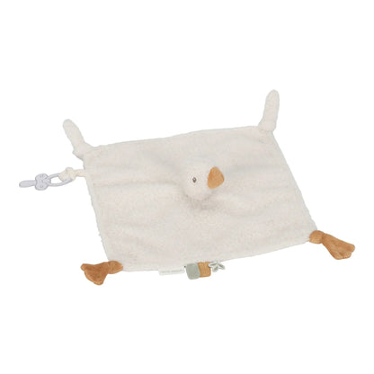 LITTLE DUTCH - Doudou attache tétine Oie blanc
