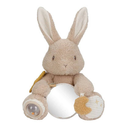 LITTLE DUTCH - Doudou d'activités Lapin Sable