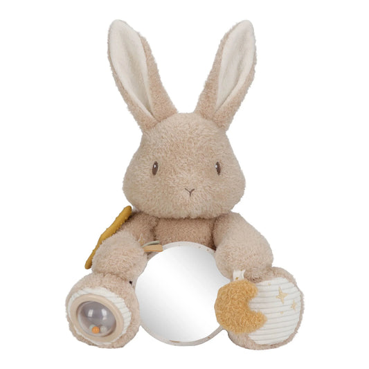 LITTLE DUTCH - Doudou d'activités Lapin Sable