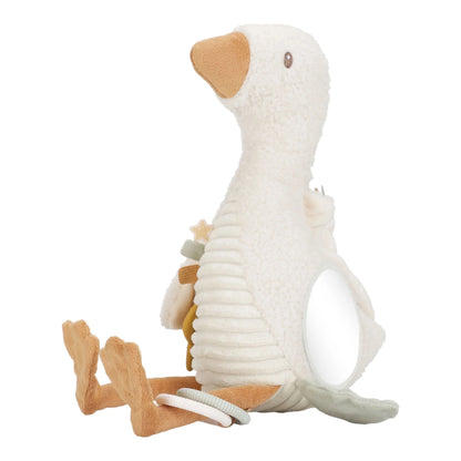 LITTLE DUTCH - Peluche d'activité Oie Blanche