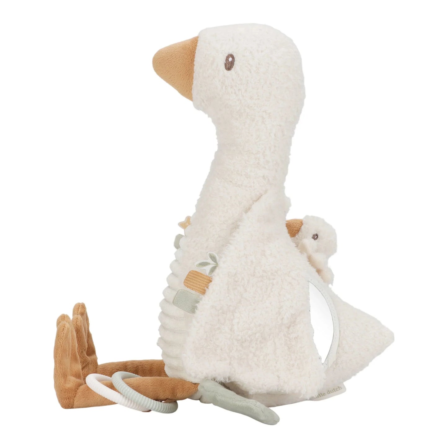 LITTLE DUTCH - Peluche d'activité Oie Blanche