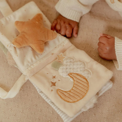 LITTLE DUTCH - Livre de poussette Blanc Newborn Naturals