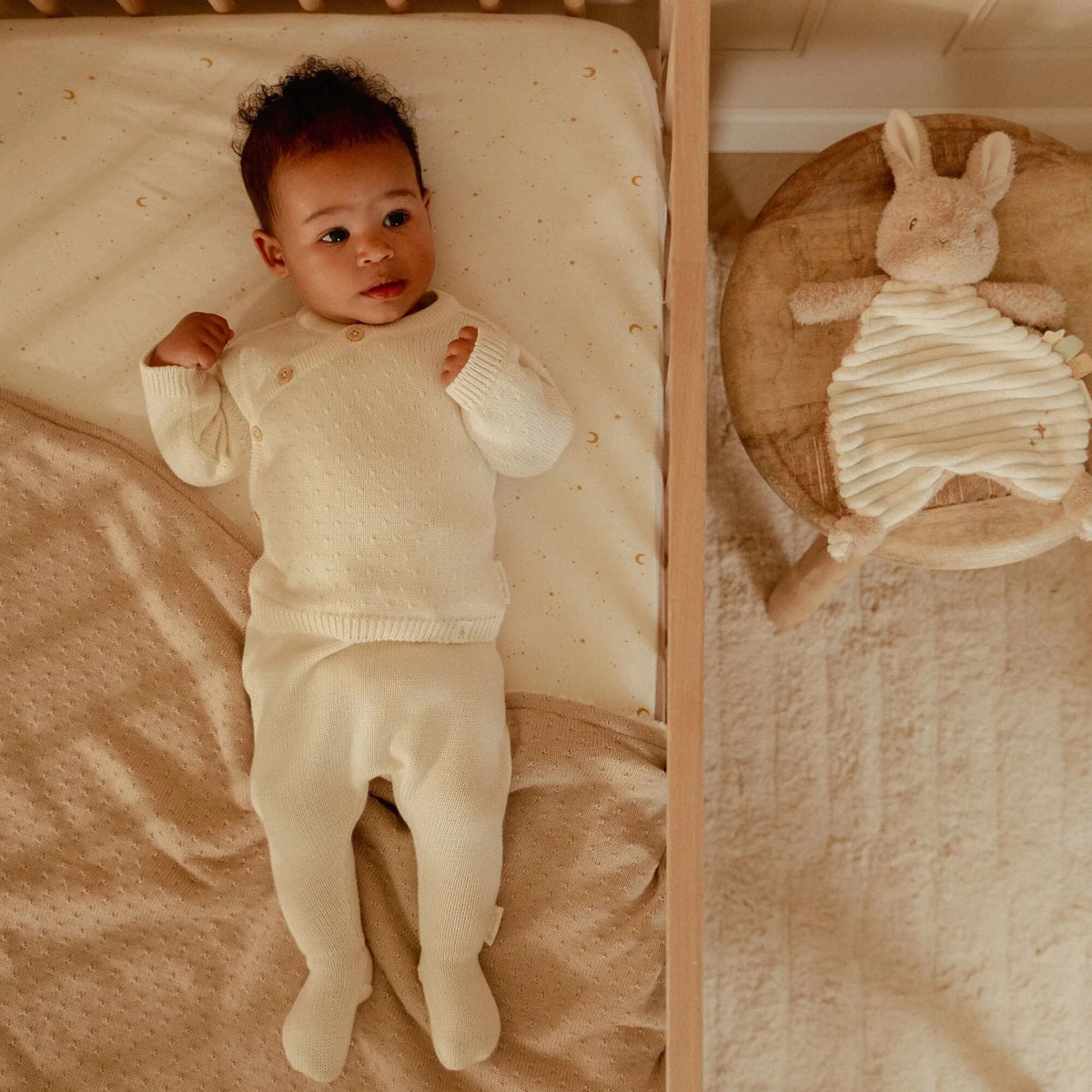 LITTLE DUTCH - Lapin doudou beige