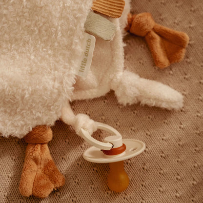 LITTLE DUTCH - Doudou attache tétine Oie blanc