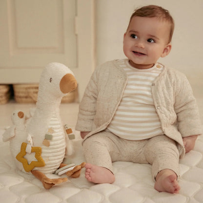 LITTLE DUTCH - Peluche d'activité Oie Blanche