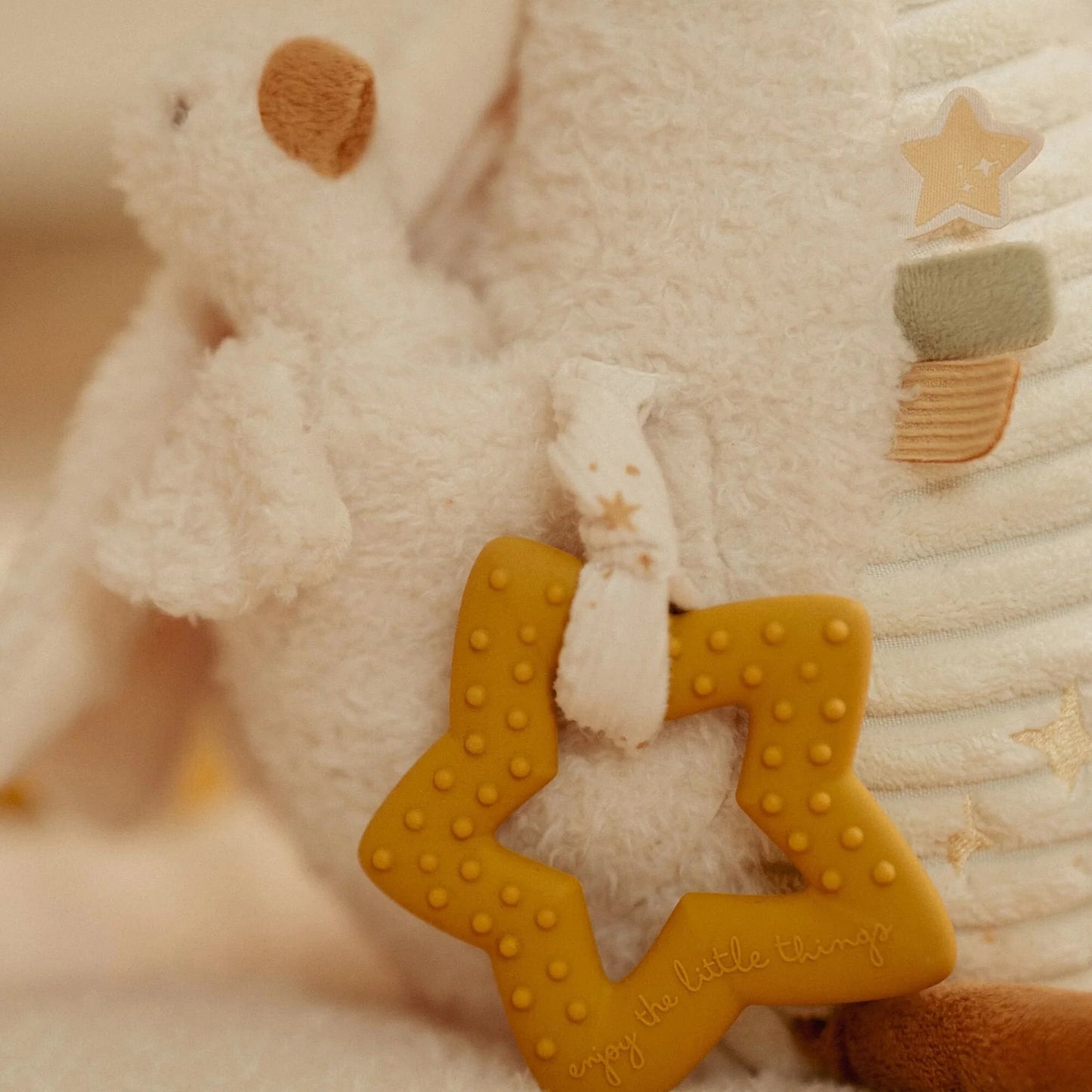 LITTLE DUTCH - Peluche d'activité Oie Blanche