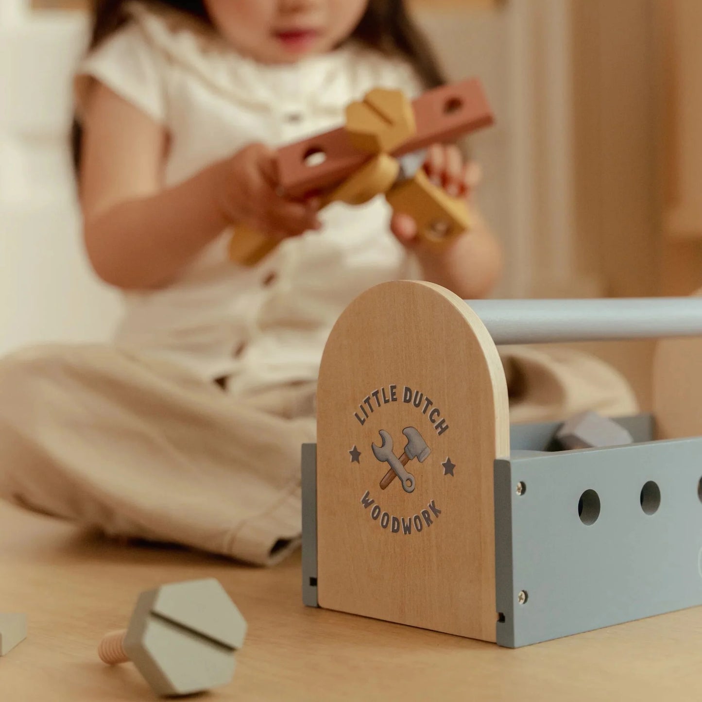 LITTLE DUTCH - Boîte à outils en bois
