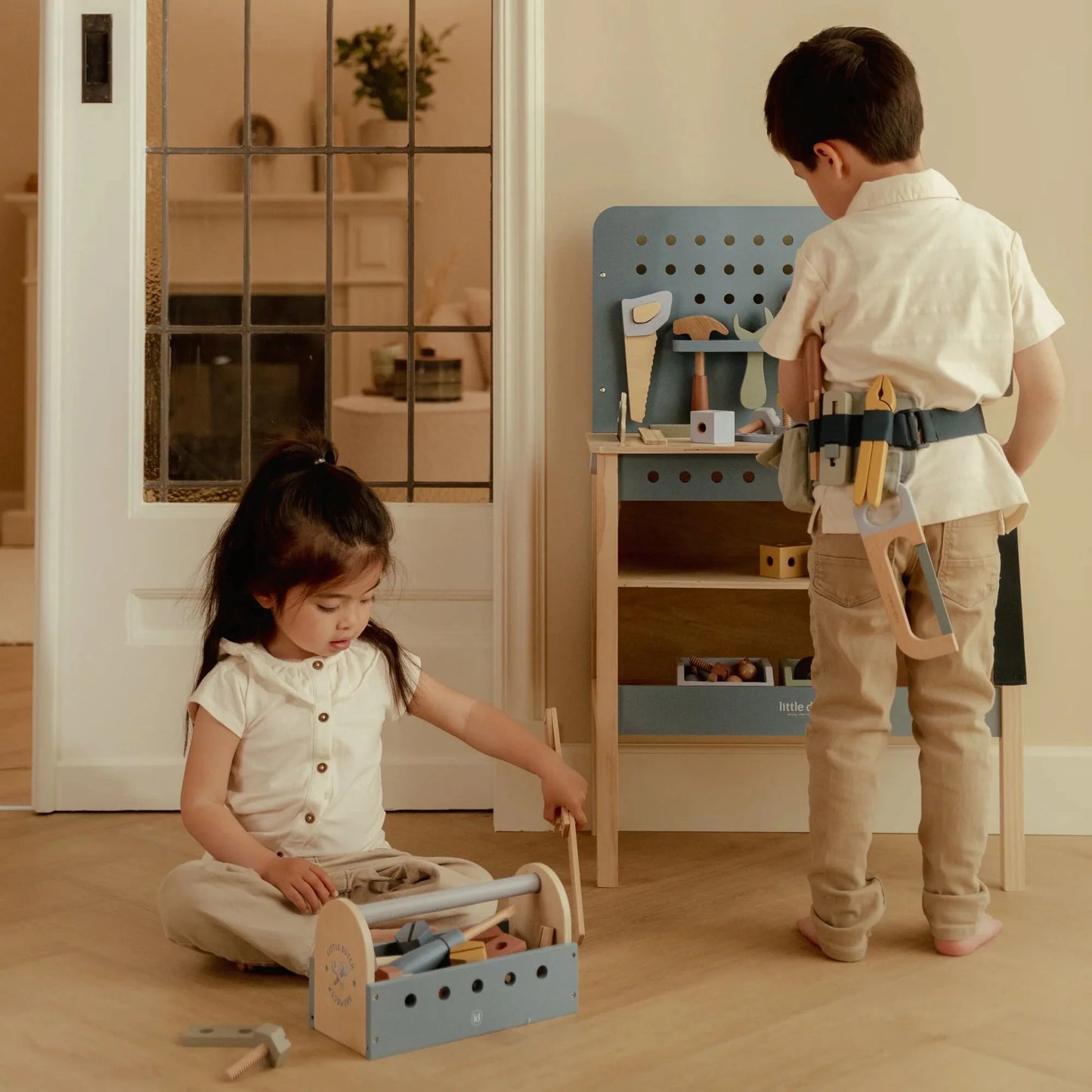 LITTLE DUTCH - Boîte à outils en bois
