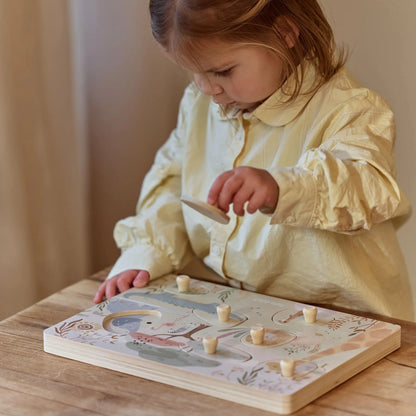 LITTLE DUTCH - Puzzle sonore Safari Friends