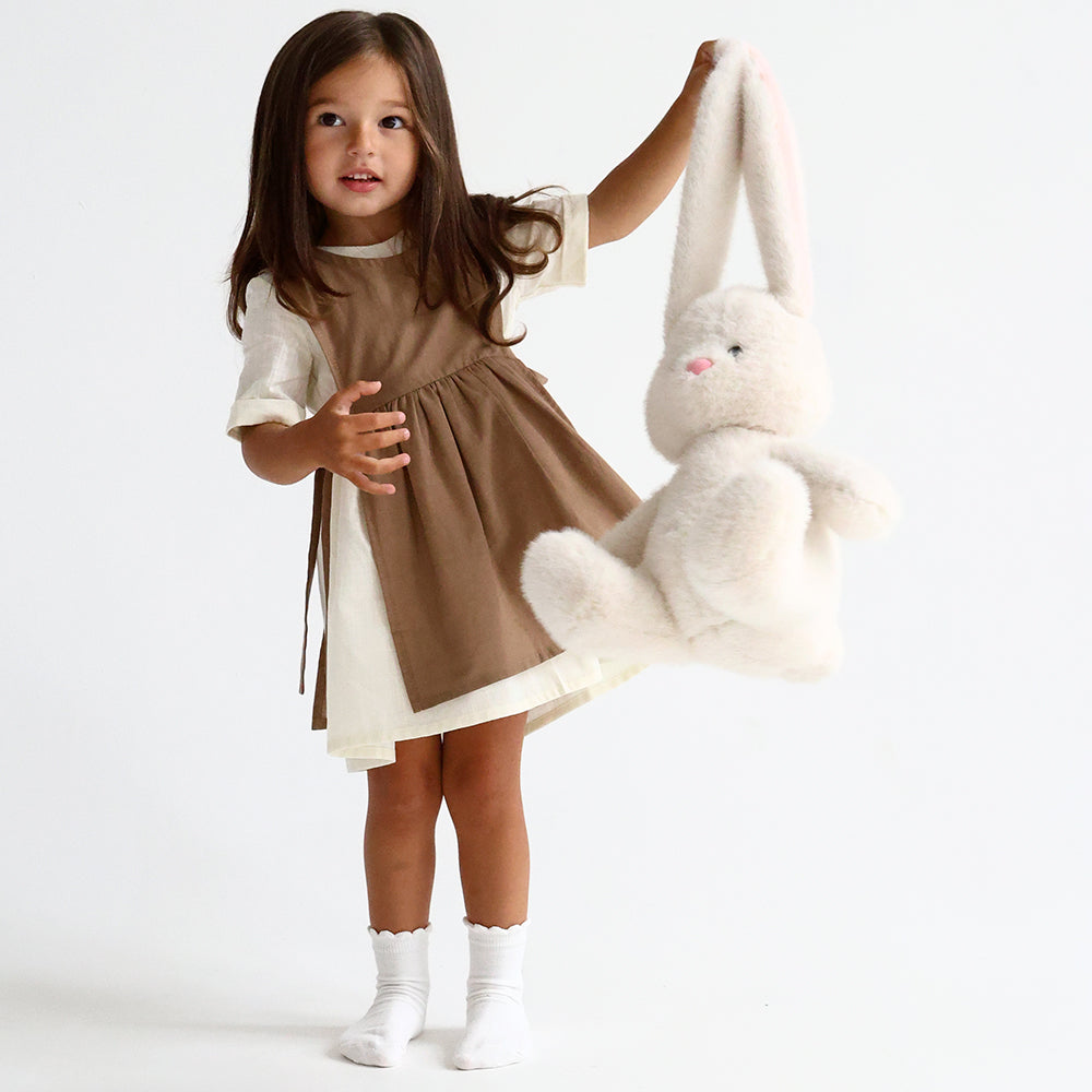 Peluche, la plus douce, Mon Lapin (30 cm) - ORANGE TOYS