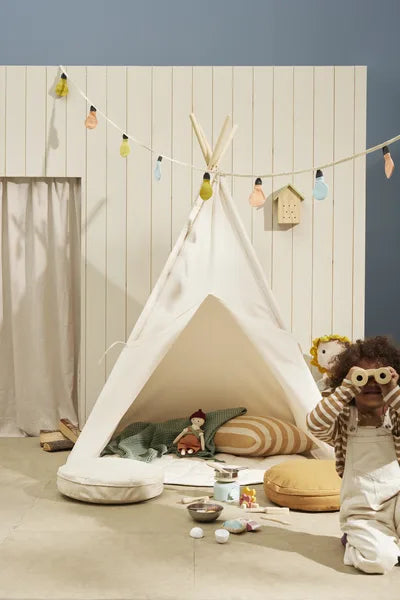 Tente tipi blanc cassé - KID'S CONCEPT