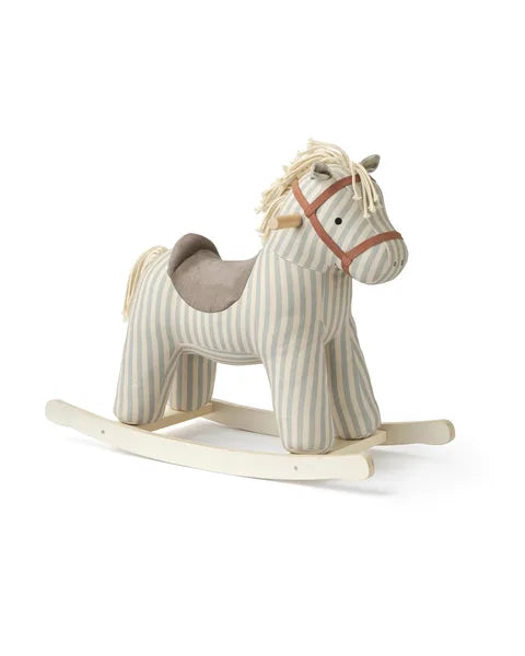 Cheval à bascule Rayé bleu - KID'S CONCEPT