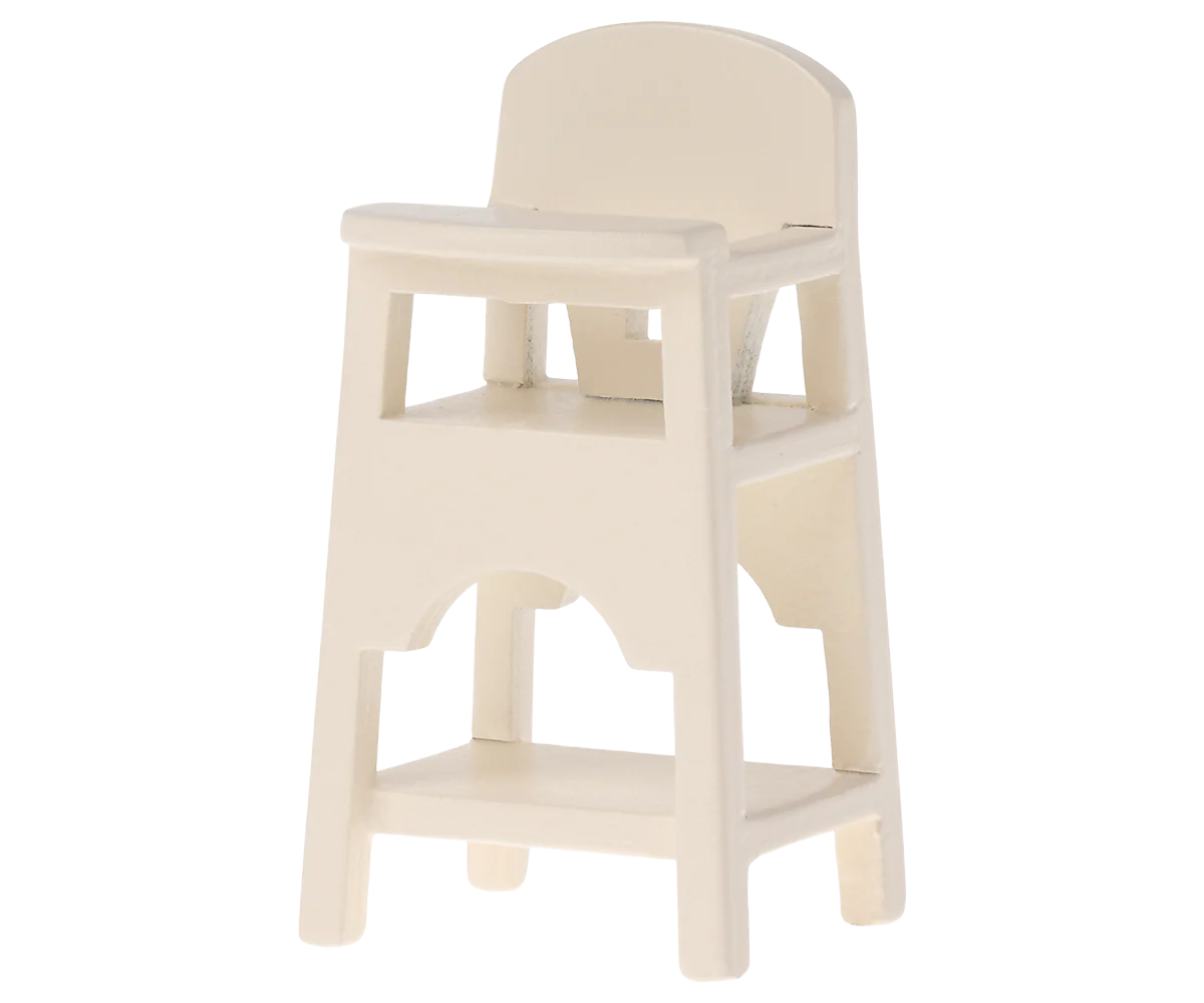 Chaise haute, Souris - Off white - MAILEG