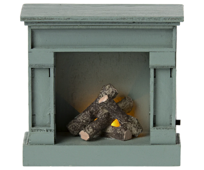 Cheminée, Souris - Bleu - MAILEG