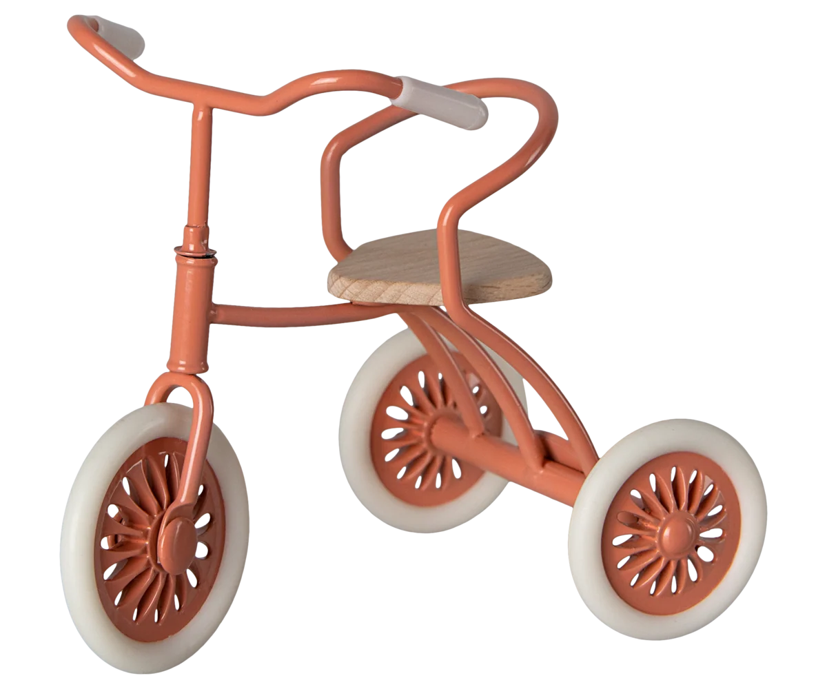 MAILEG - Abri à tricycle, Souris - Corail