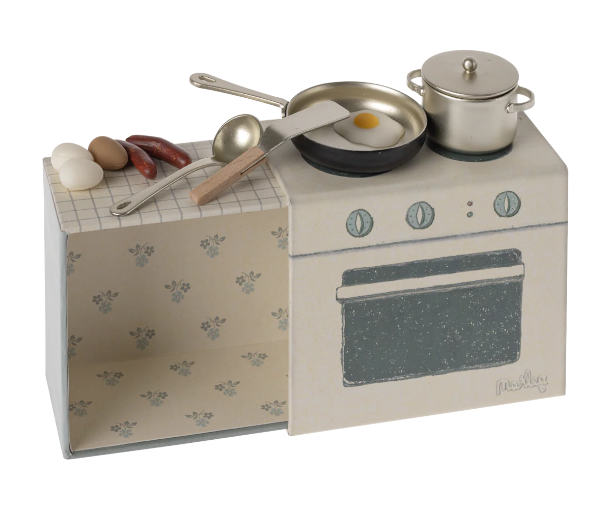 Cooking set, Souris - MAILEG