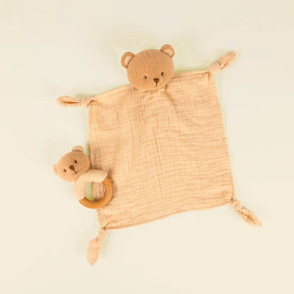 EGMONT TOYS - Coffret cadeau Marcel l'ours : doudou et hochet