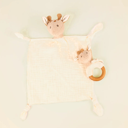 EGMONT TOYS - Coffret cadeau Léonie la girafe : doudou et hochet