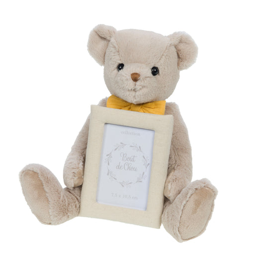 Peluche cadre ourson - AMADEUS LES PETITS