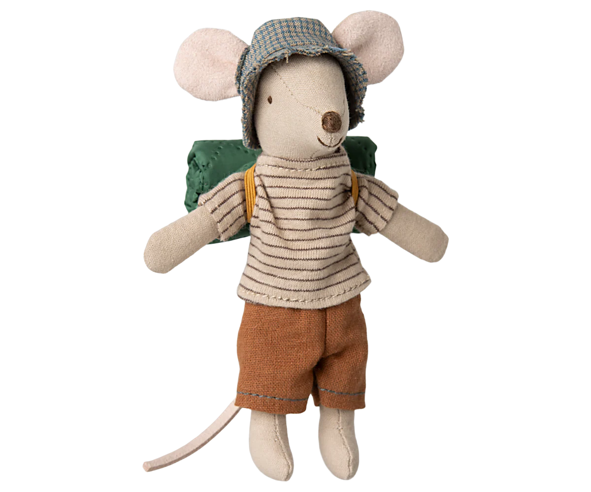 Souris de randonnée, Grand frère - A fines rayures - MAILEG