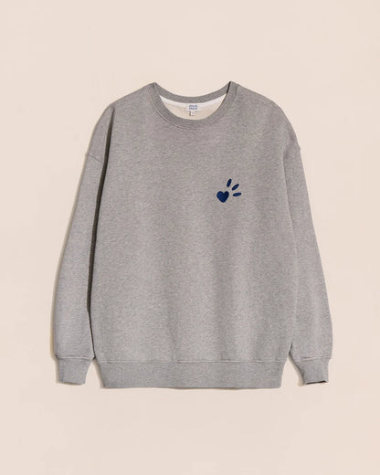 Sweat L'amour est déclaré adulte en coton - EMOI EMOI