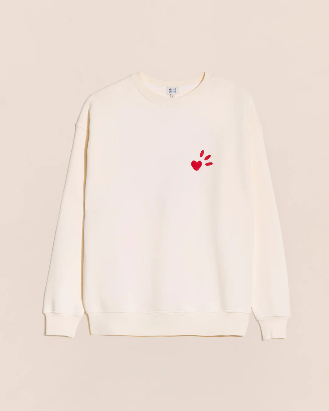 Sweat L'amour est déclaré adulte en coton - EMOI EMOI