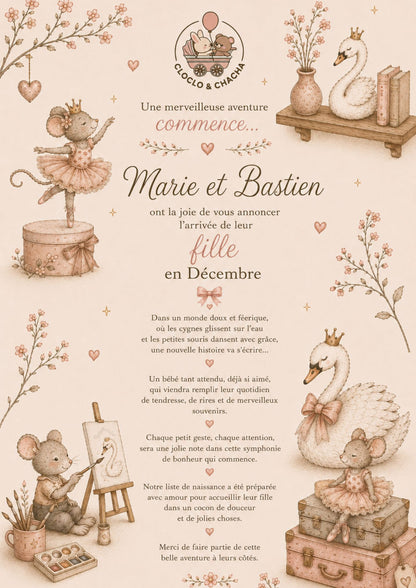 Liste de naissance de Marie et Bastien