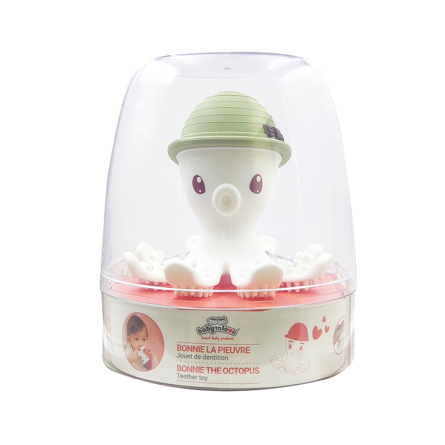 Jouet de dentition Bonnie la pieuvre - BABY TO LOVE