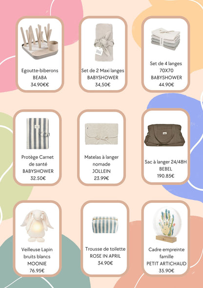 Liste de naissance Julie et Jean-Luc