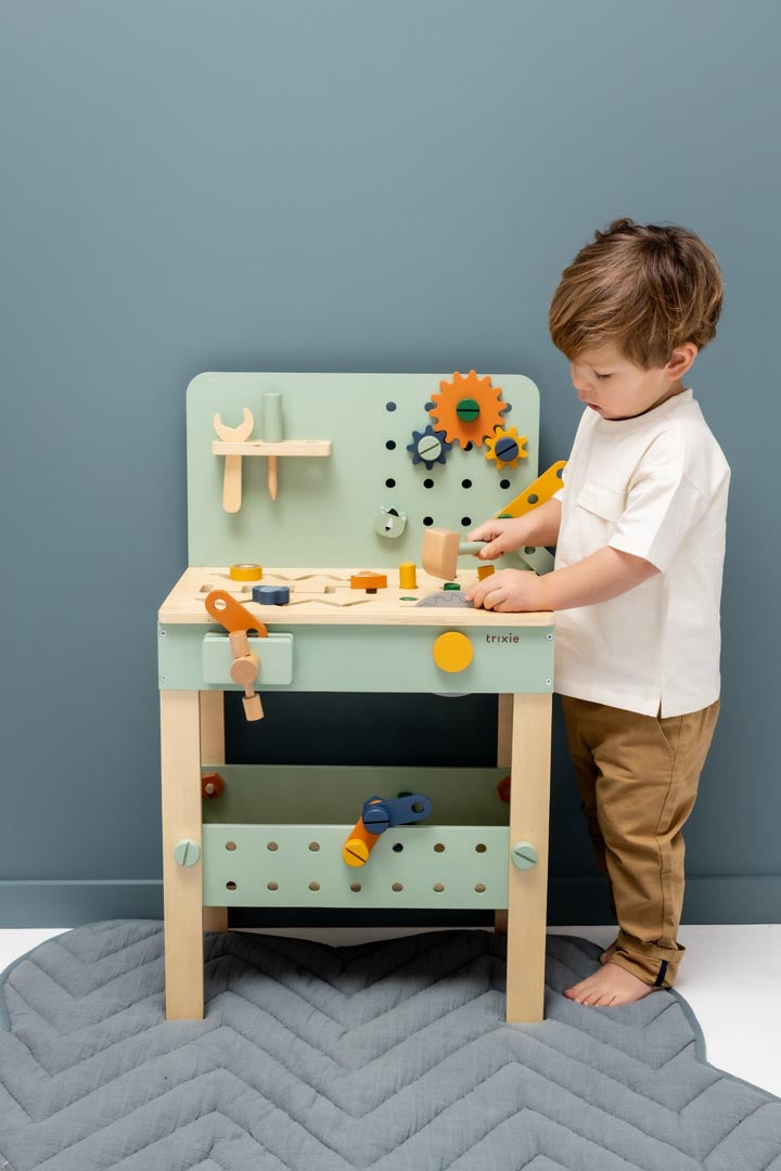 Etabli de bricolage en bois - TRIXIE