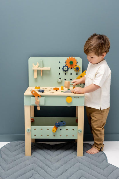 Etabli de bricolage en bois - TRIXIE