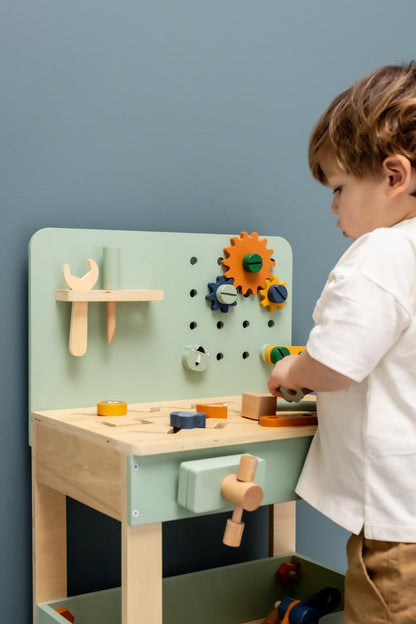 Etabli de bricolage en bois - TRIXIE
