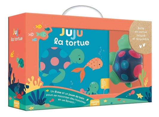 Livre de bain Juju la Tortue - AUZOU