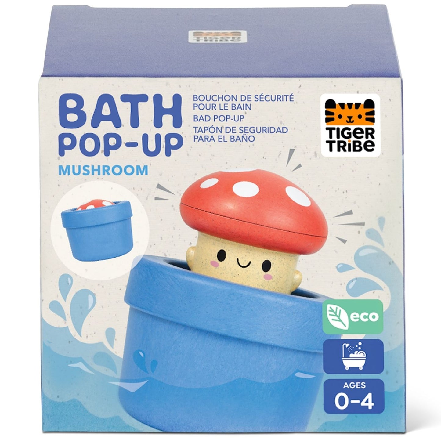 Jouet de bain Pop-Up Champignon - TIGER TRIBE