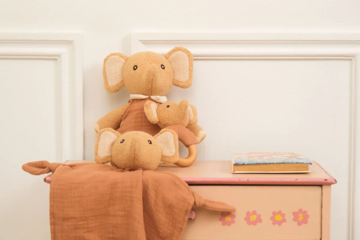 EGMONT TOYS - Coffret cadeau Ollie l'éléphant : doudou et hochet