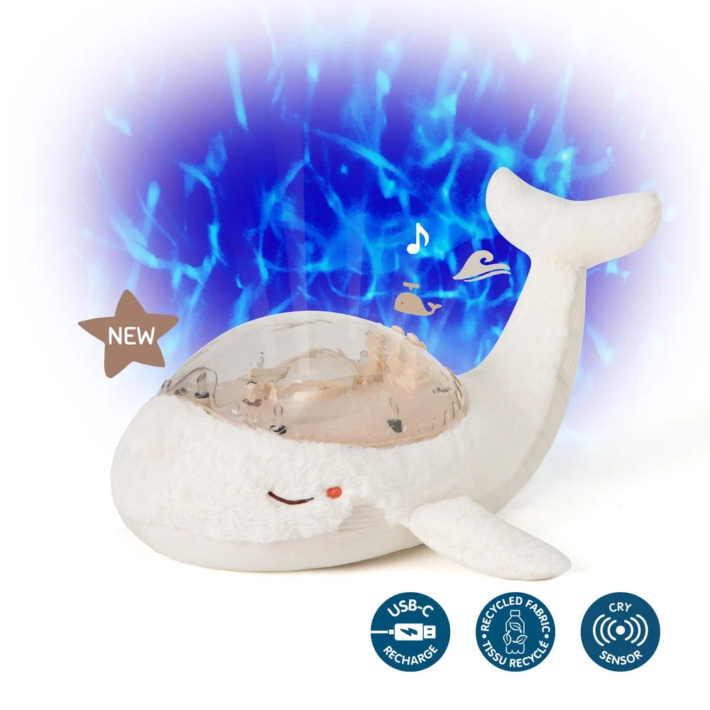 CLOUD B. - Veilleuse Tranquil Whale™ - Blanc (Rechargeable)