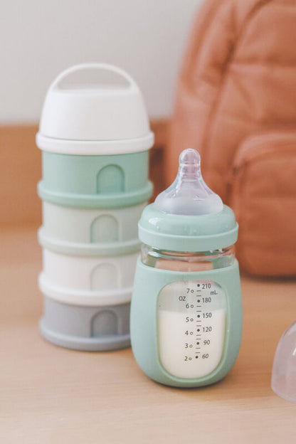 Biberon d'apprentissage en verre 2 en 1 - BEABA