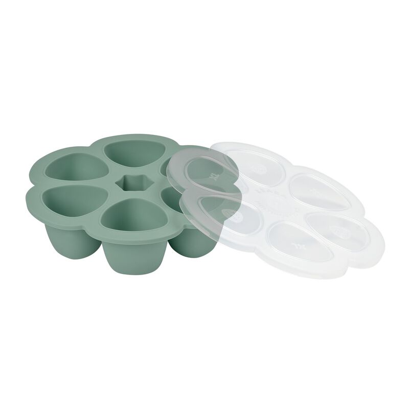 BEABA - Moule multiportions silicone 6X150ml Vert sauge