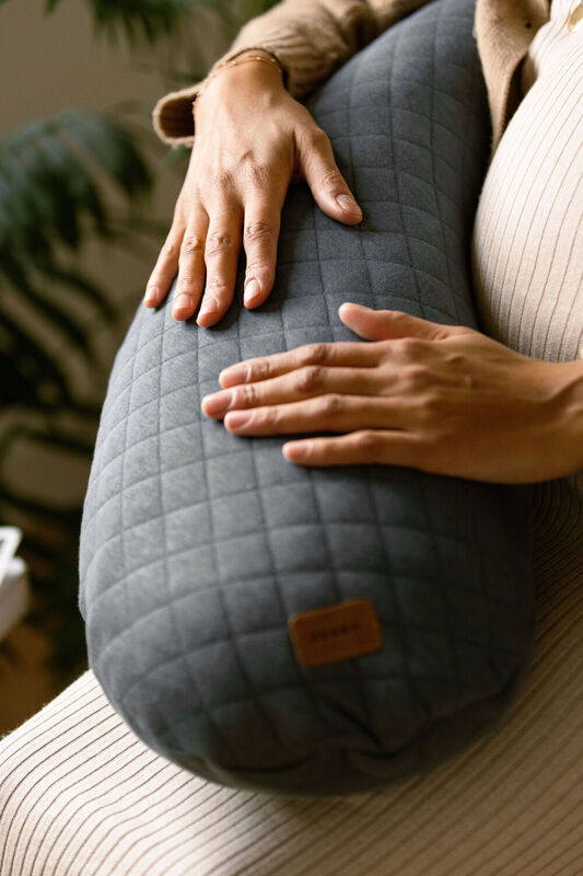Coussin d'aillatement BIg Flopsy "Fleur de coton gris" - BEABA