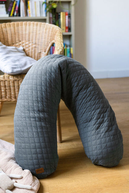 Coussin d'aillatement BIg Flopsy "Fleur de coton gris" - BEABA